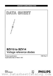 BZV11 datasheet pdf Philips