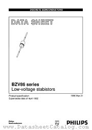 BZV86-1V4 datasheet pdf Philips