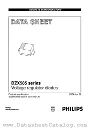 BZX585-B6V2 datasheet pdf Philips
