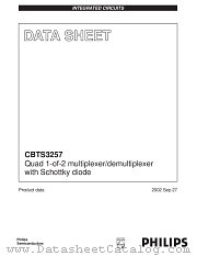 CBTS3257 datasheet pdf Philips