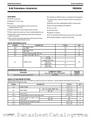 FB2040BB datasheet pdf Philips