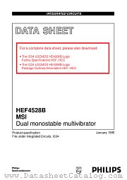 HEF4528BD datasheet pdf Philips