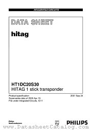 HT1DC20S30 datasheet pdf Philips