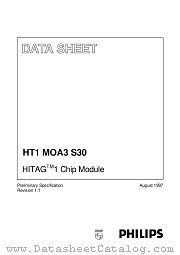 HT1MOA3S30 datasheet pdf Philips
