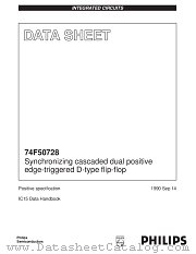 I74F50728D datasheet pdf Philips