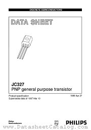 JC327 datasheet pdf Philips