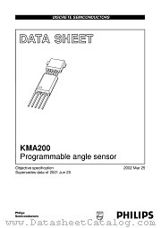 KMA200 datasheet pdf Philips