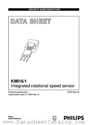 KMI16/1 datasheet pdf Philips