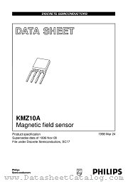 KMZ10 datasheet pdf Philips