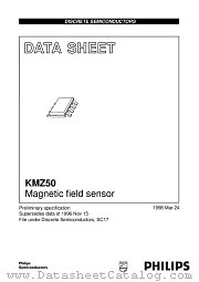 KMZ50 datasheet pdf Philips