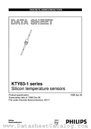 KTY83-120 datasheet pdf Philips
