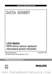 LFE18500X datasheet pdf Philips
