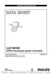 LLE18010X datasheet pdf Philips