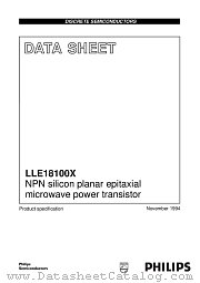 LLE18100X datasheet pdf Philips