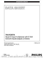 LVC257A datasheet pdf Philips