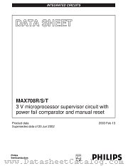 MAX708 datasheet pdf Philips