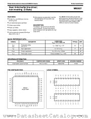 MB2827 datasheet pdf Philips