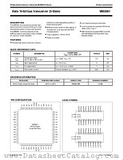 MB2861BB datasheet pdf Philips