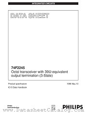 N74F2245N datasheet pdf Philips