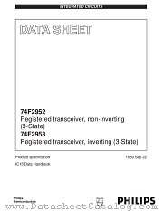 N74F2953D datasheet pdf Philips