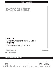 N74F374D datasheet pdf Philips