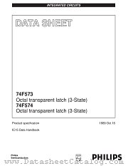 N74F573D datasheet pdf Philips