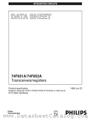 I74F652AD datasheet pdf Philips