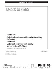 I74F656AD datasheet pdf Philips