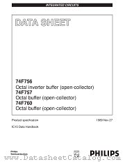 N74F756D datasheet pdf Philips