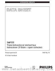 N74F777N datasheet pdf Philips