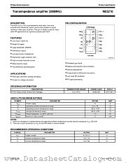 NE5210D datasheet pdf Philips