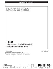 NE521N datasheet pdf Philips