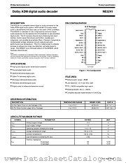 NE5241 datasheet pdf Philips