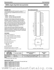 OM5232/FBP datasheet pdf Philips