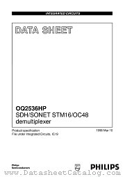 OQ2536HP datasheet pdf Philips