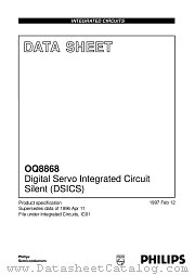 OQ8868 datasheet pdf Philips