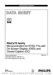 P87C770 datasheet pdf Philips