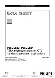 P83CL884T datasheet pdf Philips