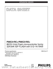 P89C51RC+IN datasheet pdf Philips