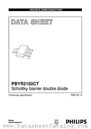 PBYR2150CT datasheet pdf Philips