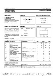 PBYR240 datasheet pdf Philips