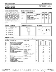 PBYR2520CT datasheet pdf Philips