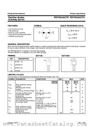 PBYR2540CTF datasheet pdf Philips