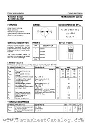 PBYR30100WT datasheet pdf Philips