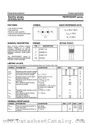 PBYR7025WT datasheet pdf Philips