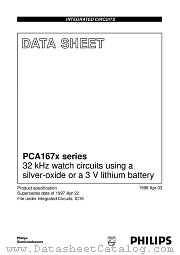 PCA1676U/10 datasheet pdf Philips
