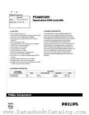 PCA82C200T datasheet pdf Philips