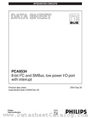 PCA9534 datasheet pdf Philips