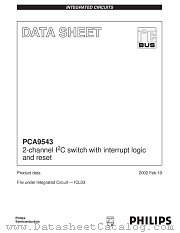 PCA9543 datasheet pdf Philips