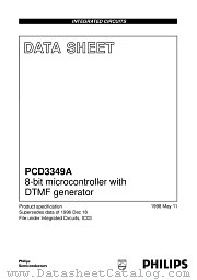 PCD3349AT datasheet pdf Philips